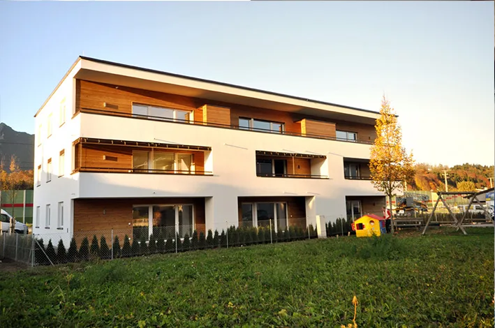 Fertiggestelltes Mehrparteienhaus K1 und K2 in Kundl
