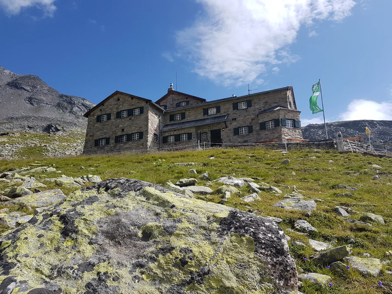 Friesenberghaus im Hochgebirge
